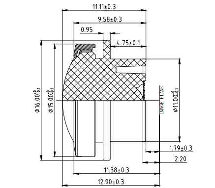 High Performance 1MP/1.4MP 360 Degree Panoramic Lens Long Service Life,EFL 0.95mm Wide Angle Lens,Multiple Interface