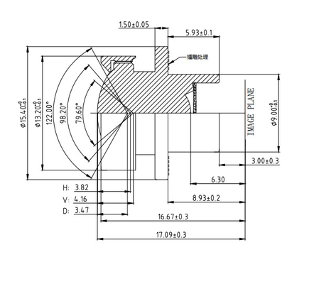 Smart auxiliary with SVC Wide Angle Lenses , Wide Angle Lens For Parking assistance and Real-time monitoring